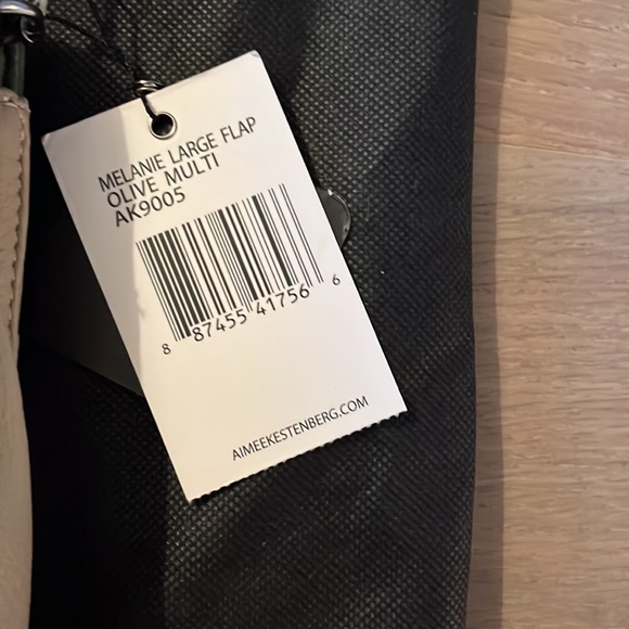 NWT Aimee Kestenberg Purse - Hunter Green - Picture 7 of 8